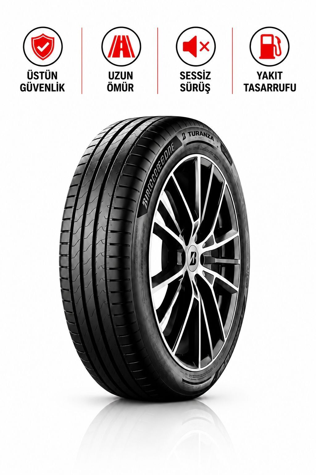 205/55R17 95V XL Turanza 6 Oto Yaz Lastiği