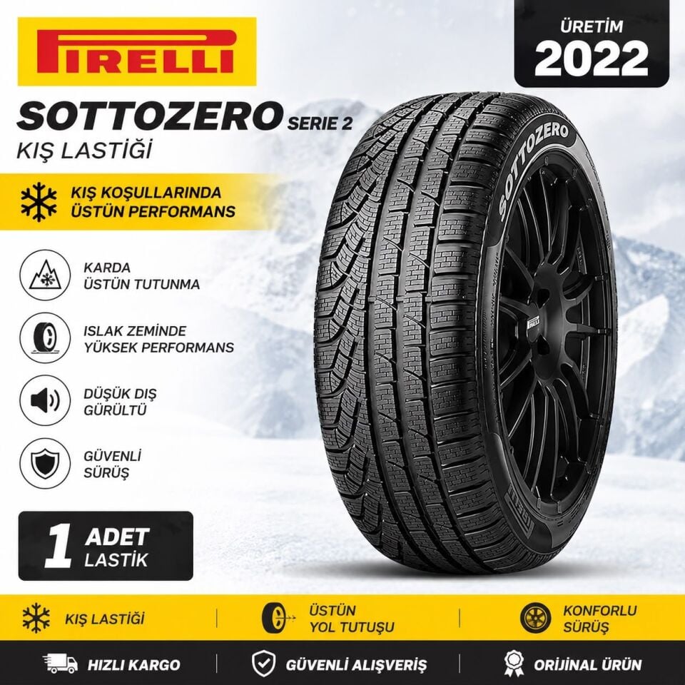 285/30R19 98V XL MO W240 Sottozero Serie 2 Kış Lastiği (Pirelli Kış Lastiği) (Üretim 2022)